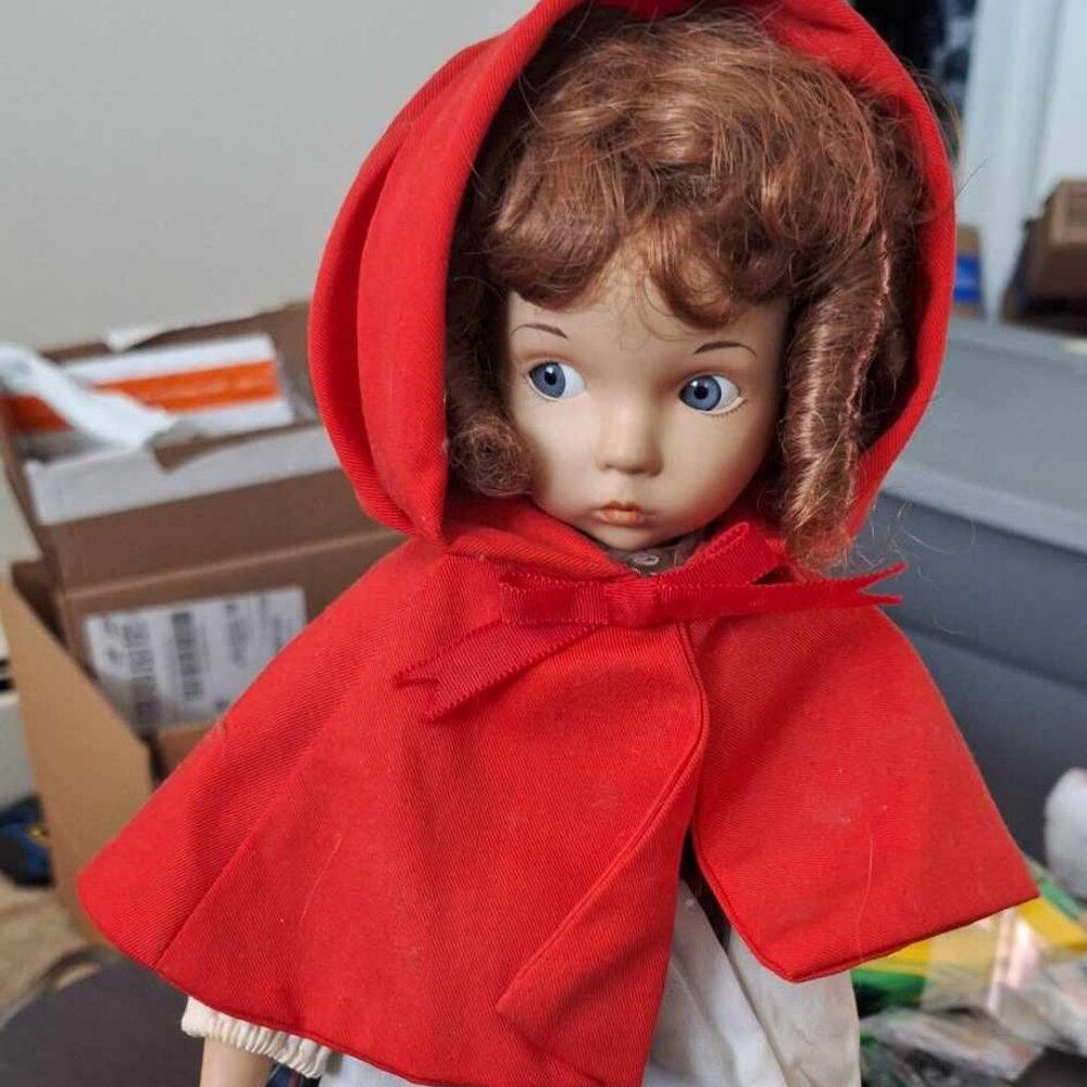 Little Red Riding Hood Porcelain doll